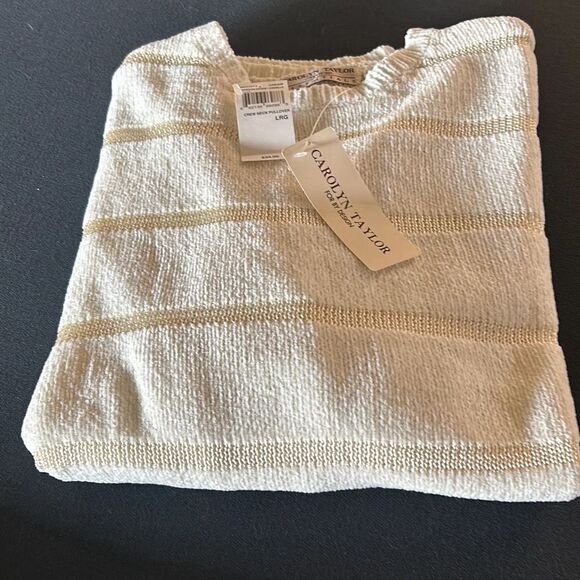 NWT Crew Neck Chenille Sweater - Picture 1 of 6